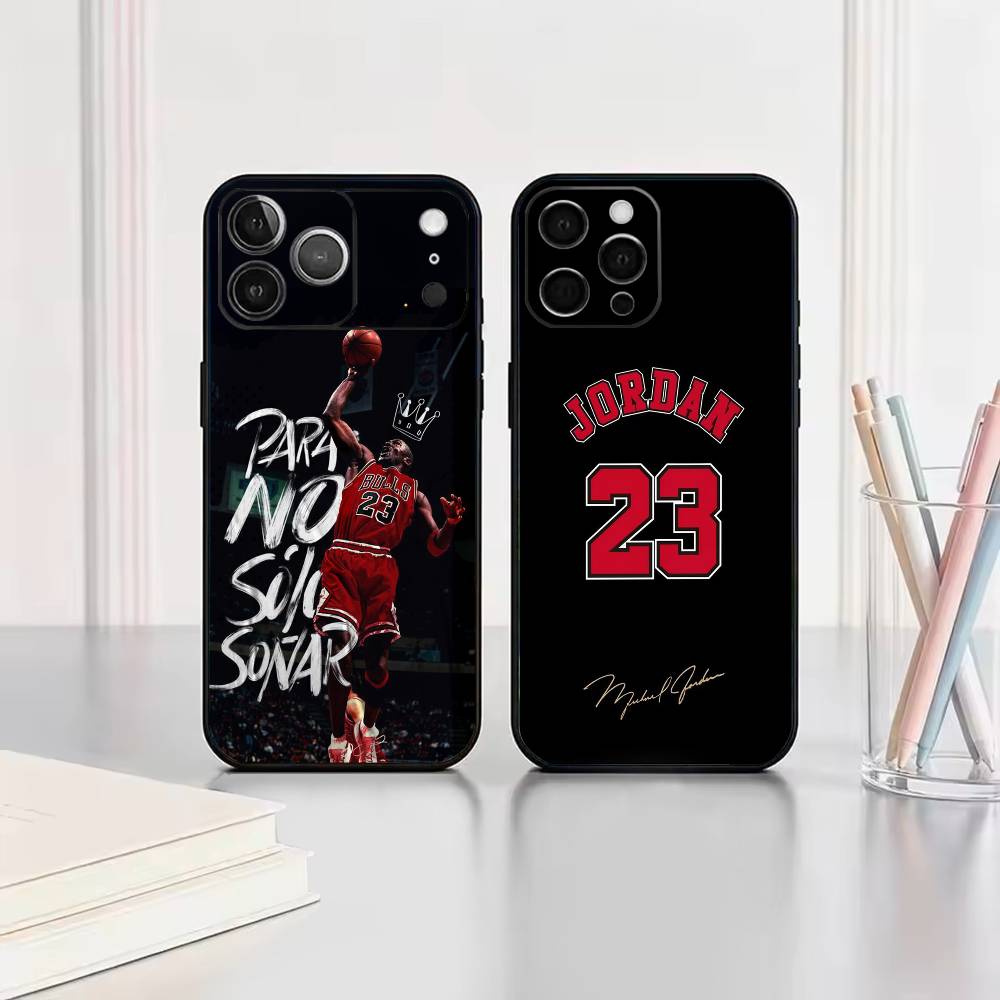 Phone Cases Jordan - M-Michael J-Jordan Soft Black Phone Case