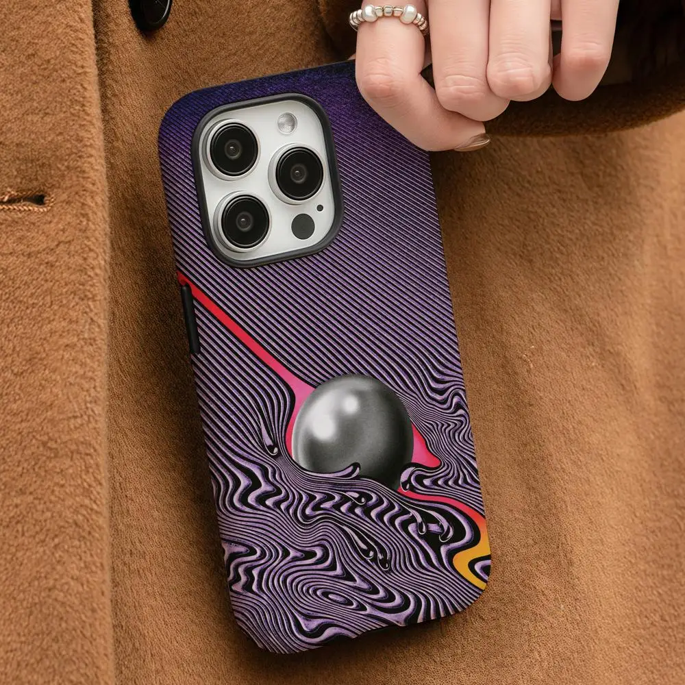Silicone Liquid Case - Tame Impala Phone Case For iPhone