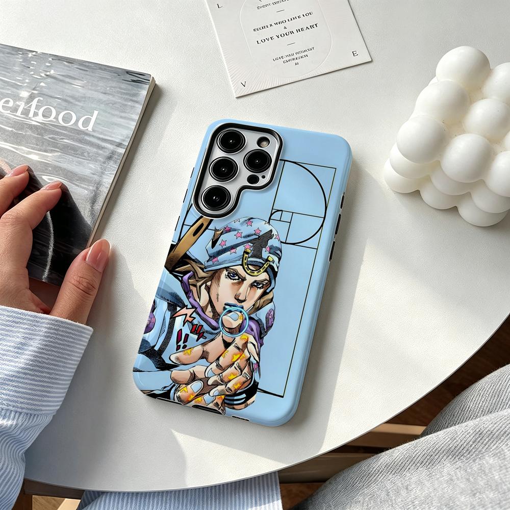 Phone Cases For Samsung S22 - Hot cool Anime J-JOJO Steel Ball