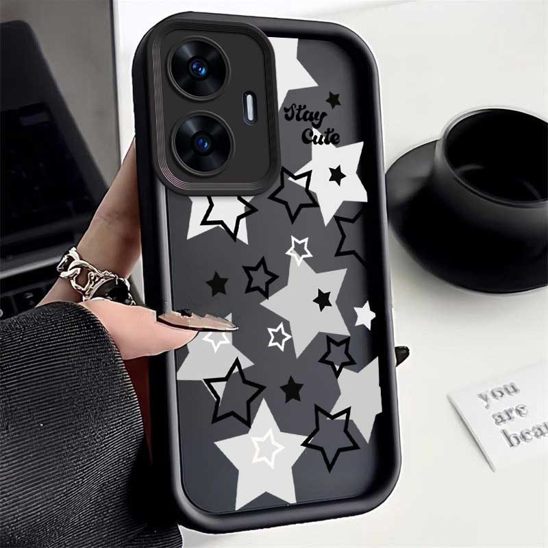 C55 Abstract Stars Sky Eye Lad - Phone Cases Motorola Edge 2025 ulasan dan harga