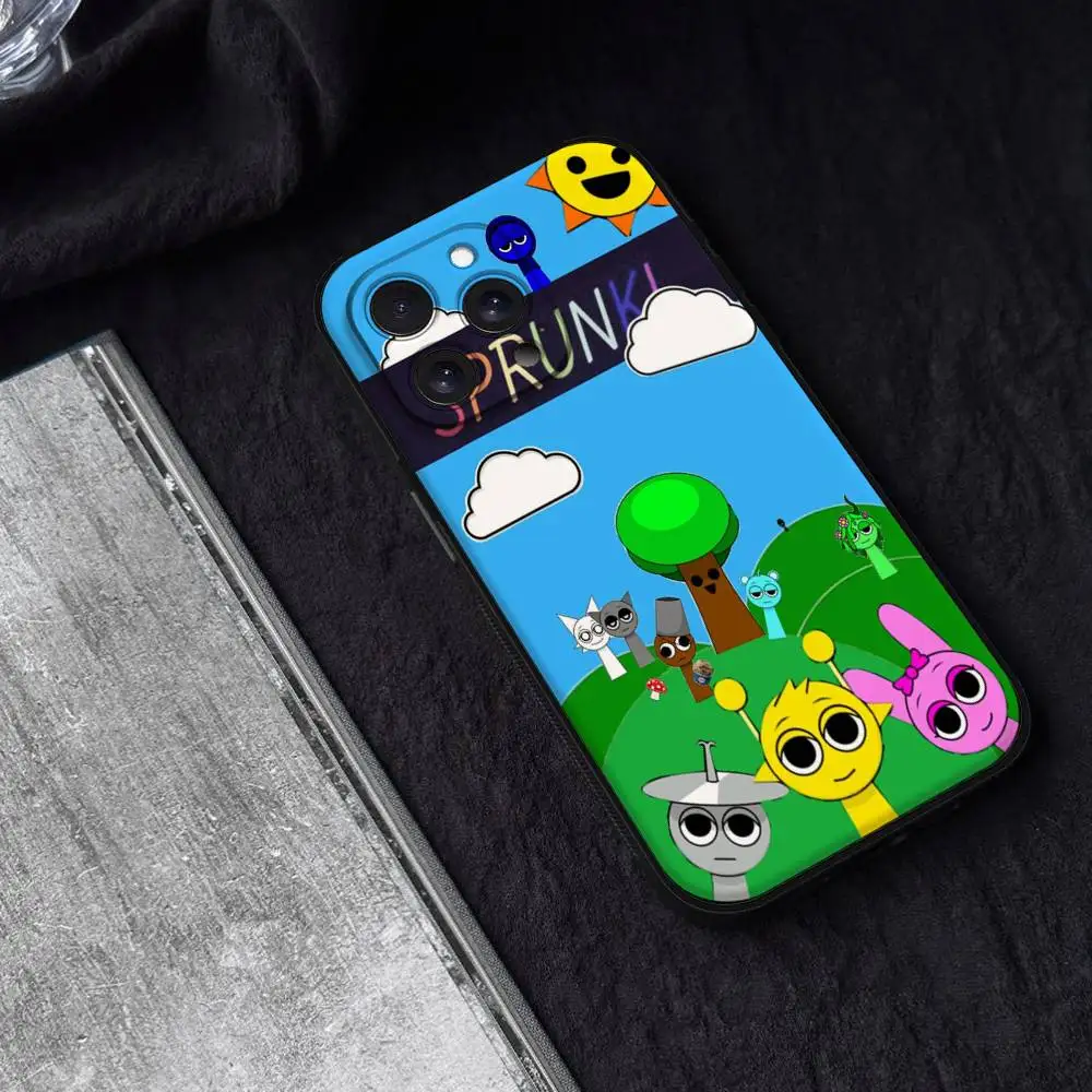 Funny Cartoon Sprunki Phone Ca - Phone Cases Quirky ulasan dan harga