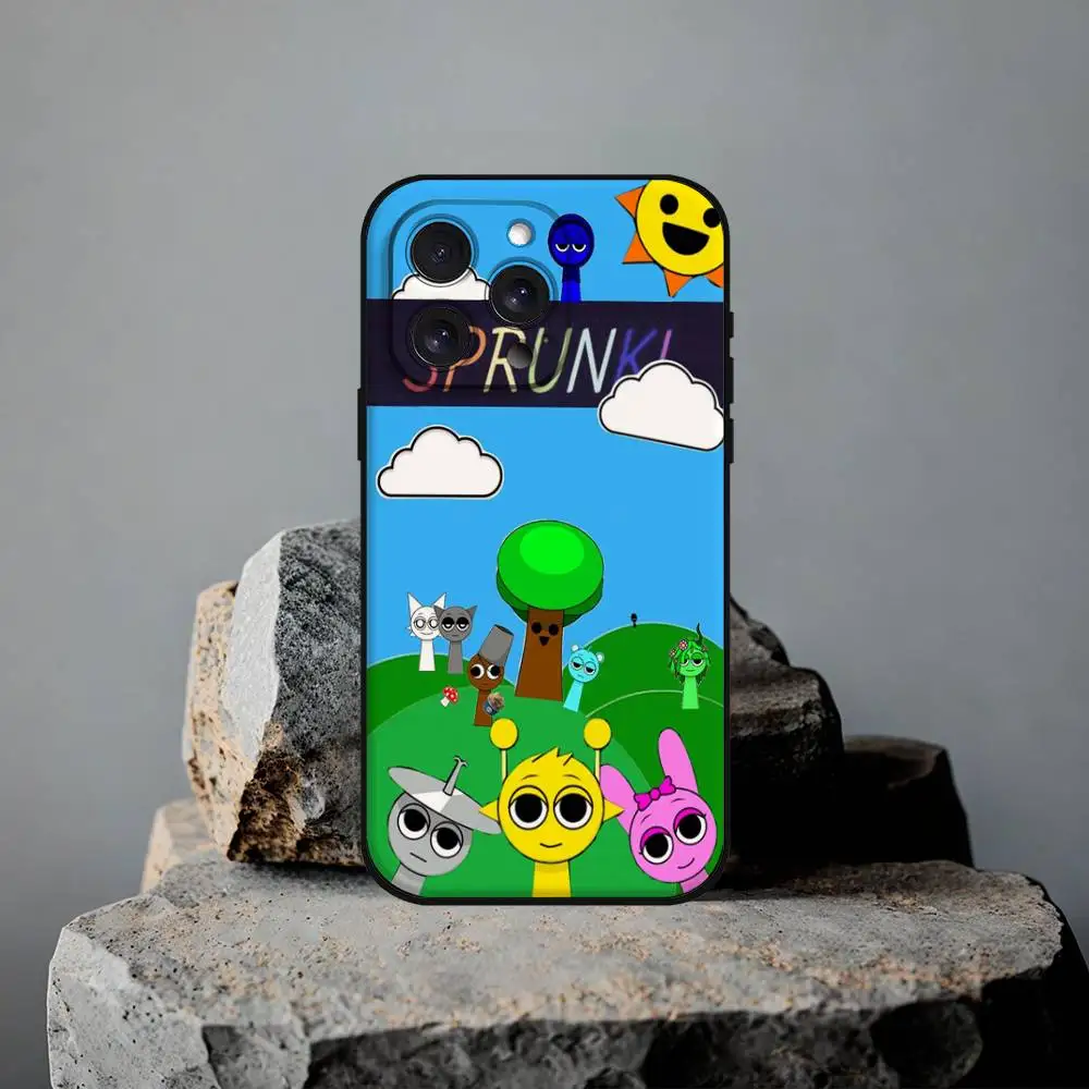 Funny Cartoon Sprunki Phone Ca - Phone Cases Quirky ulasan dan harga