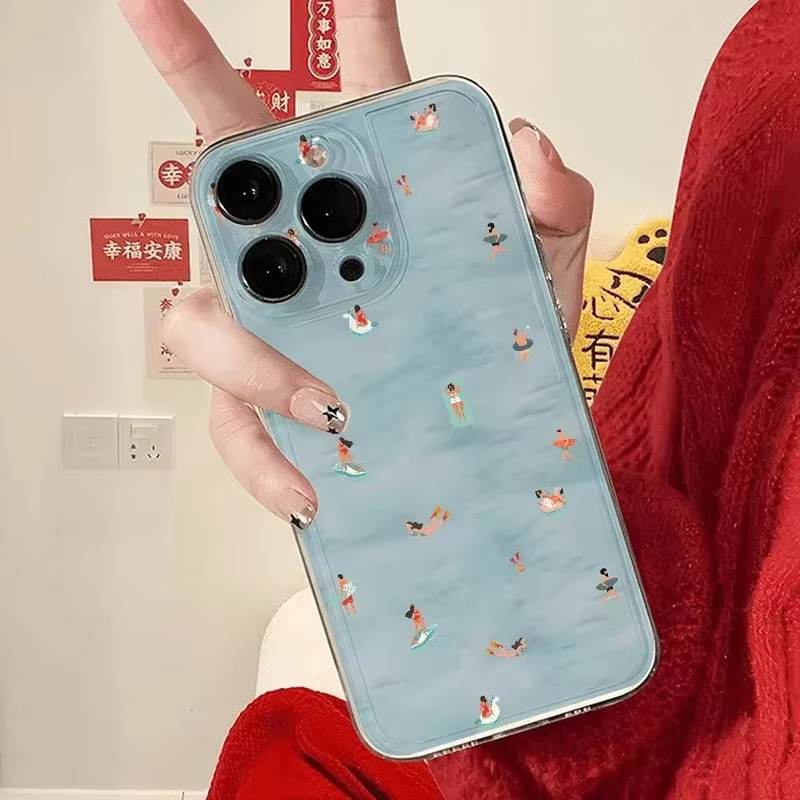 Summer Swimming Pattern Phone  - Phone Cases Vintage ulasan dan harga