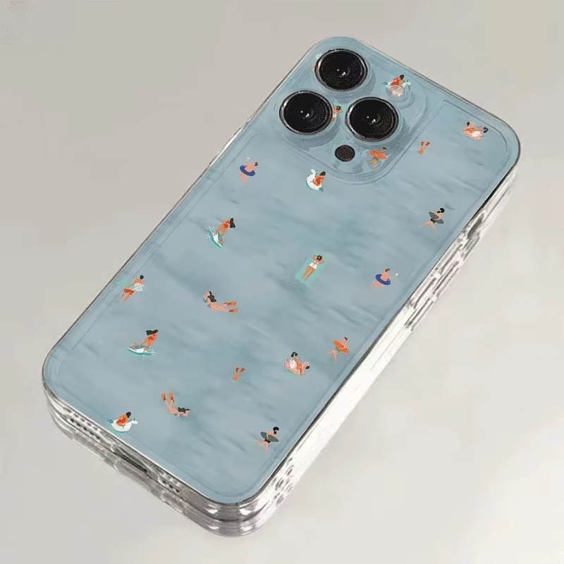 Summer Swimming Pattern Phone  - Phone Cases Vintage ulasan dan harga