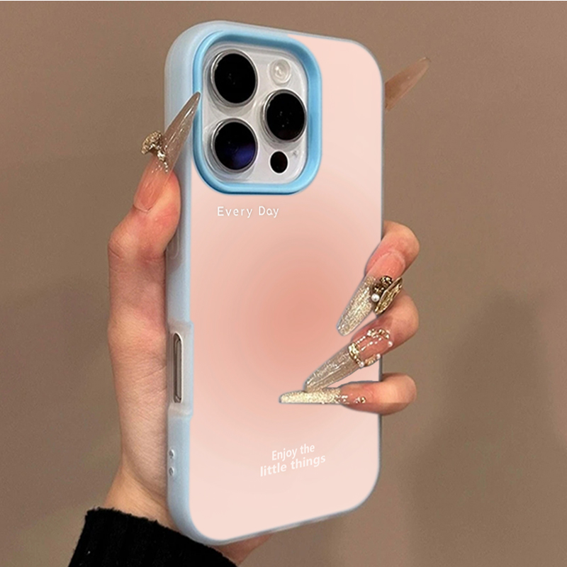 Pink Gradient Pattern Phone Ca - Phone Cases Mous ulasan dan harga