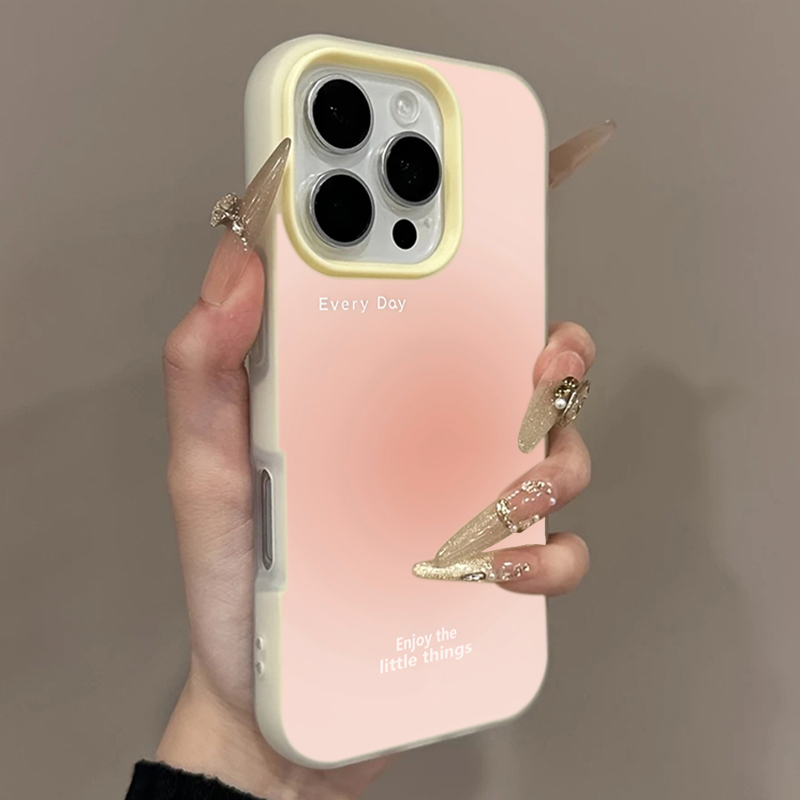 Pink Gradient Pattern Phone Ca - Phone Cases Mous ulasan dan harga