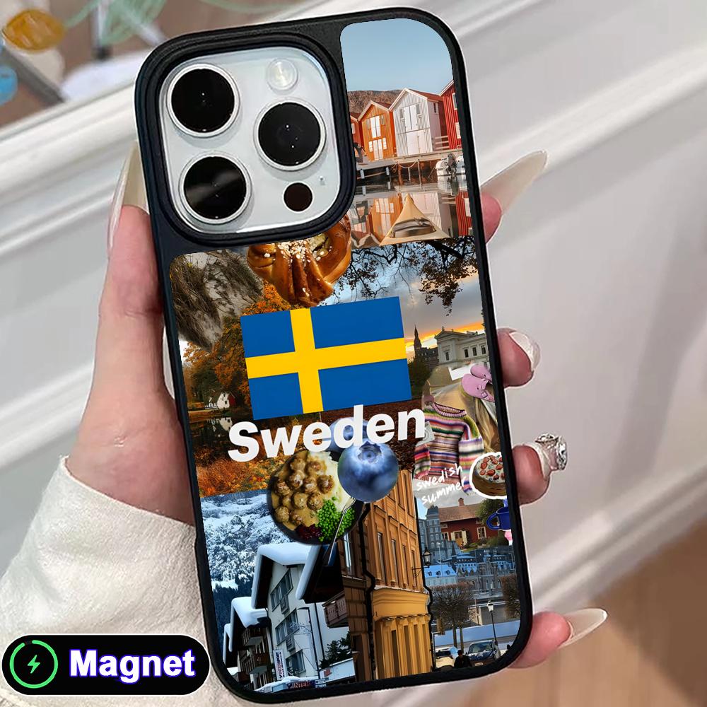 Sweden Flag Phone Case for iPh - Phone Cases Sweden ulasan dan harga