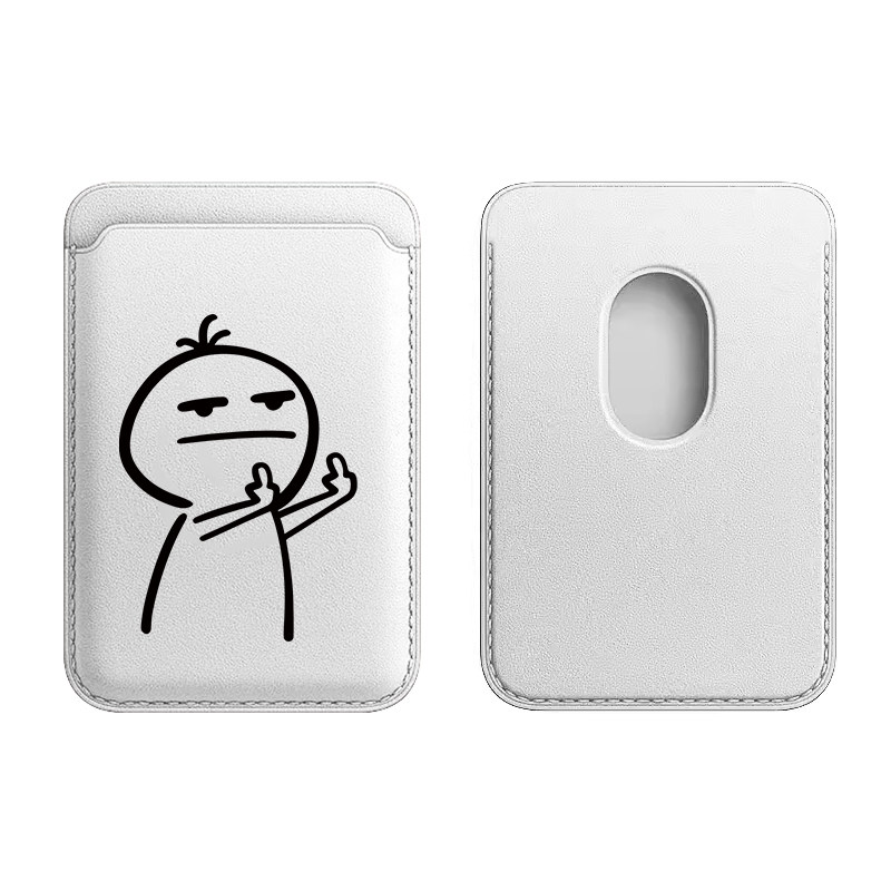 Funny Cartoon Line Figure Card - Phone Cases Quirky ulasan dan harga