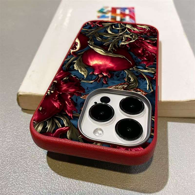 Vintage Pomegranate TPU Art Ph - Phone Cases Vintage ulasan dan harga