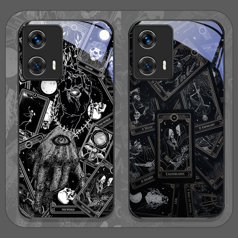 Vintage Gothic Tarot Cards Pri - Phone Cases Vintage ulasan dan harga