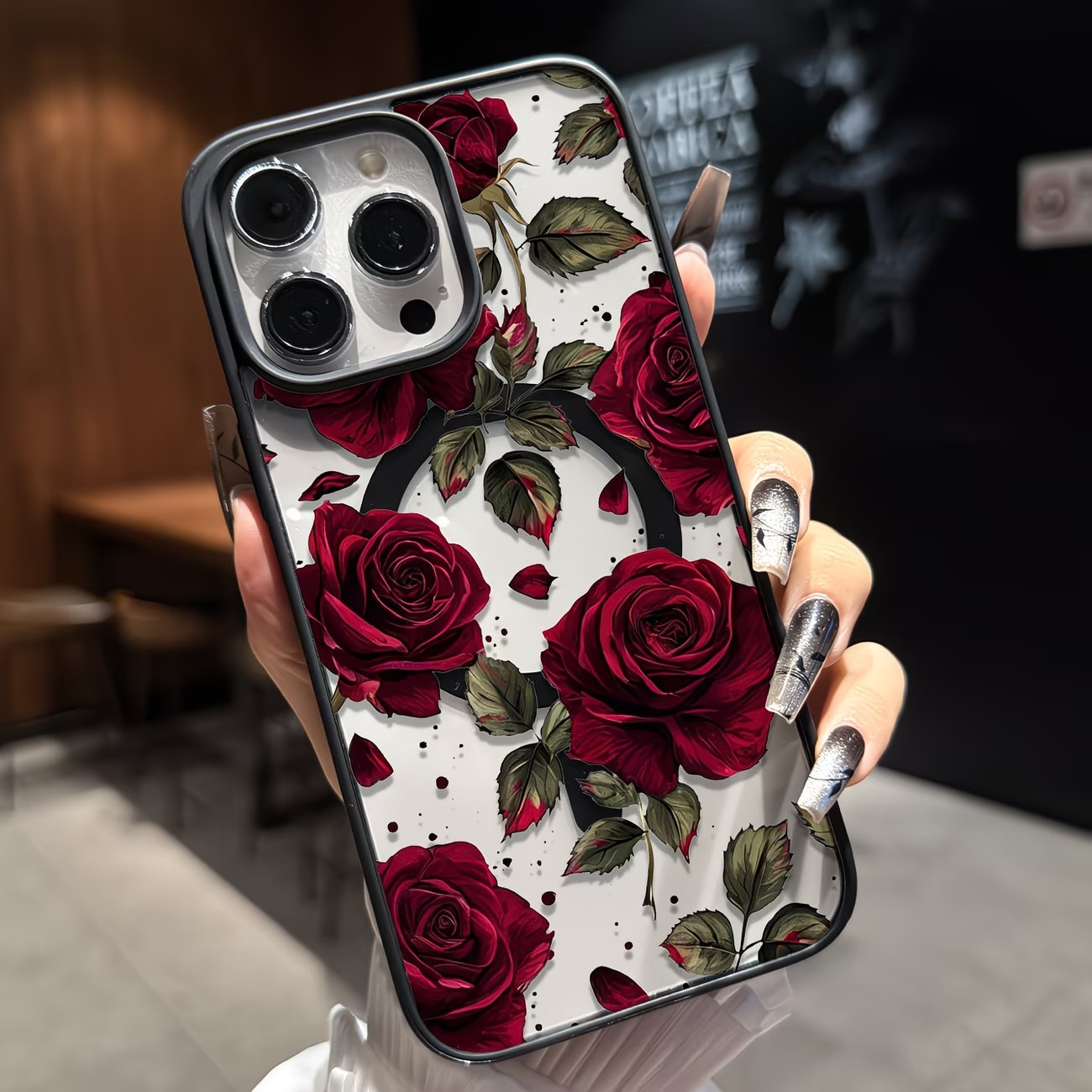 Vintage Red Rose Floral Patter - Phone Cases Vintage ulasan dan harga
