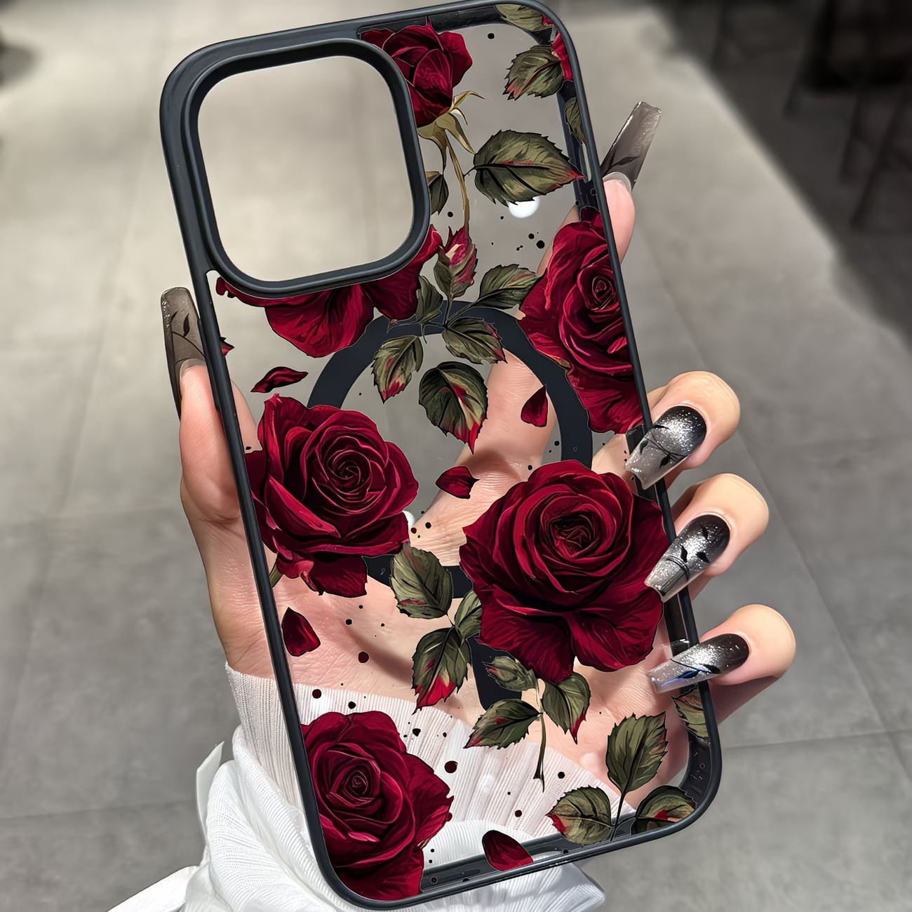 Vintage Red Rose Floral Patter - Phone Cases Vintage ulasan dan harga