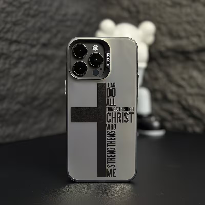 Anti Fingerprint Cross Bible P - Phone Cases Store ulasan dan harga
