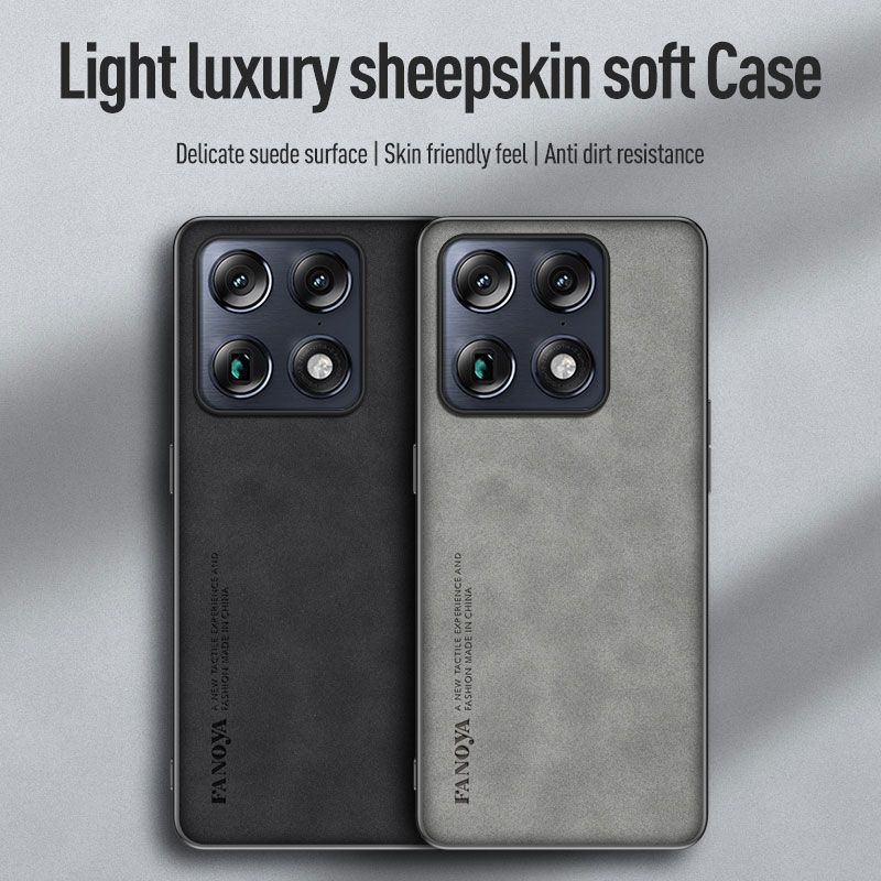 Premium Sheepskin PU Leather F - Phone Cases Motorola Edge 2025 ulasan dan harga