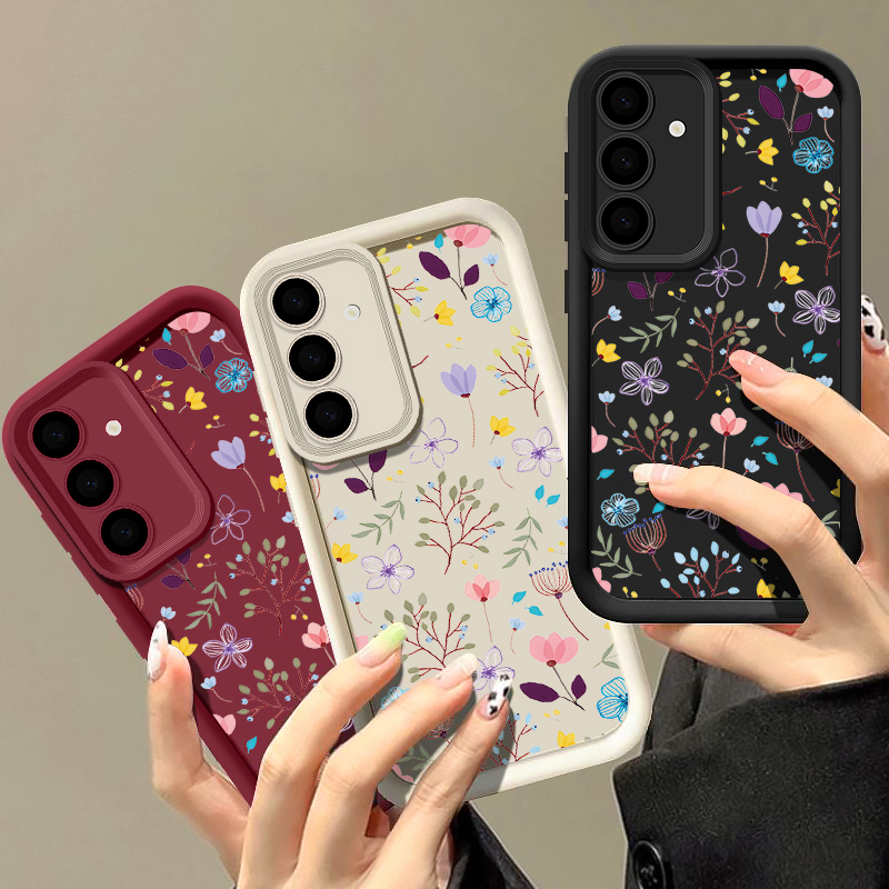 Flower Print Case For Samsung  - Phone Cases Motorola Edge 2025 ulasan dan harga