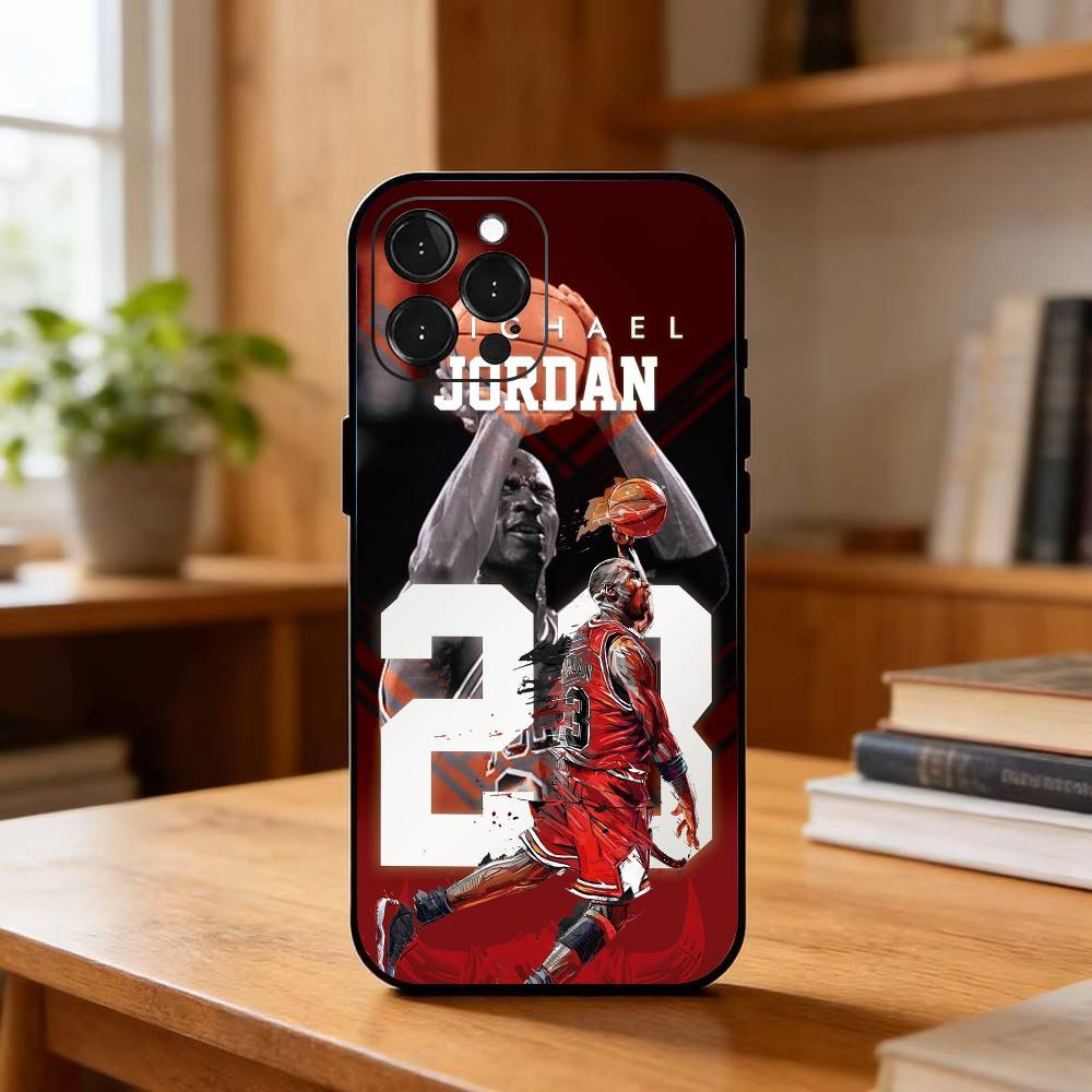 M-Michael J-Jordan  Soft Black - Phone Cases Jordan ulasan dan harga