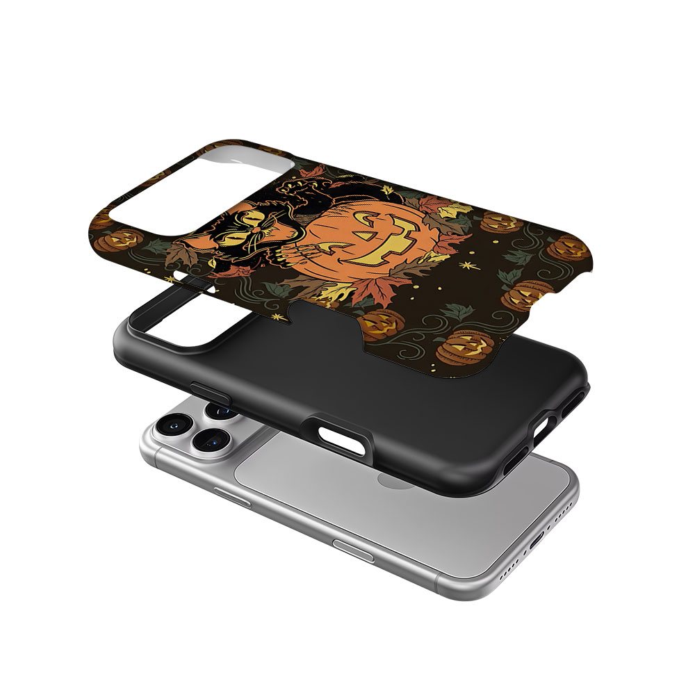 Vintage Halloween Cat For Magn - Phone Cases Vintage ulasan dan harga