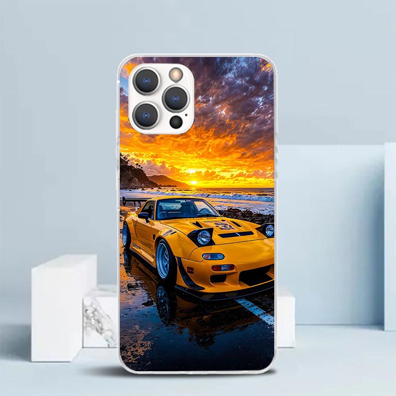 JDM Car RX7 Cool Soft Cover fo - Phone Cases That Fit Iphone 16E ulasan dan harga