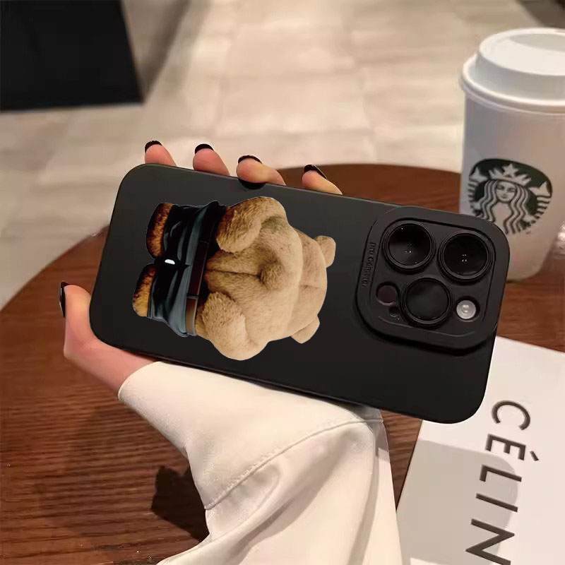 Funny Cool Bear Silicone Phone - Phone Cases Quirky ulasan dan harga
