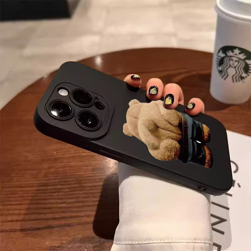 Funny Cool Bear Silicone Phone - Phone Cases Quirky ulasan dan harga
