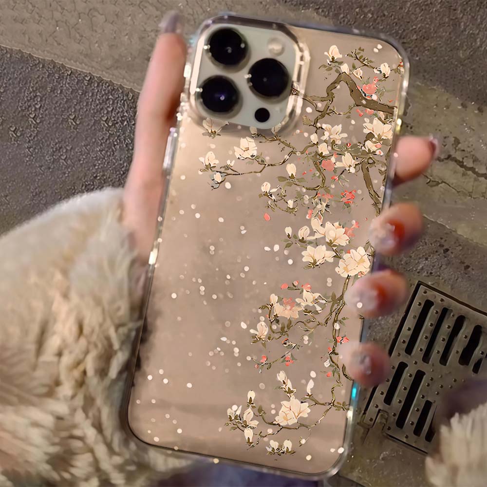 Vintage Magnolia Flower glitte - Phone Cases Vintage ulasan dan harga