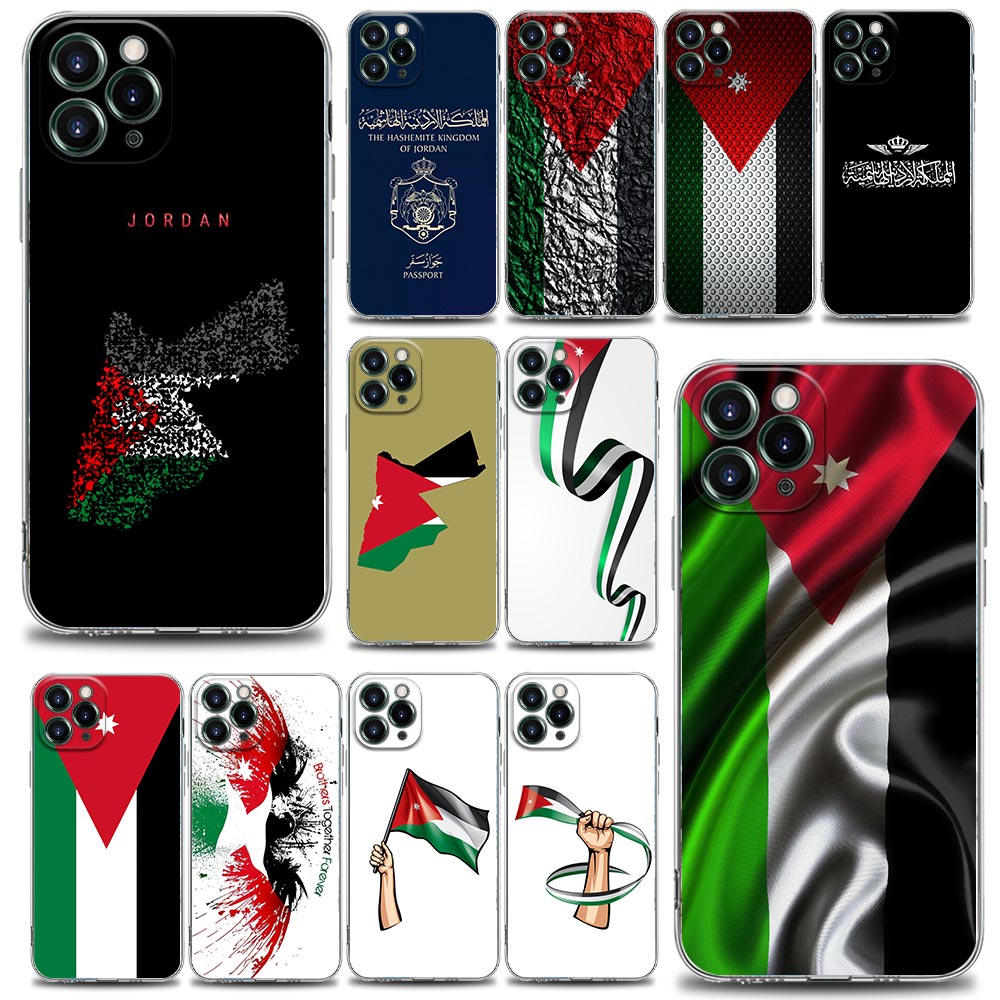 Jordan Passport Flag Map Clear - Phone Cases Jordan ulasan dan harga