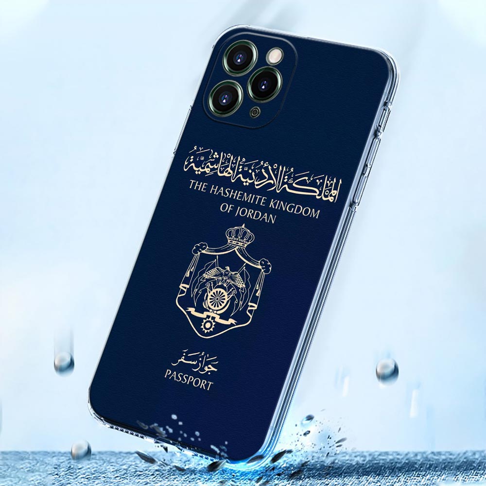 Jordan Passport Flag Map Clear - Phone Cases Jordan ulasan dan harga