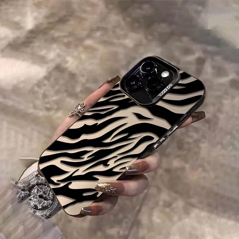 Zebra Pattern Black Advanced I - Phone Cases Mous ulasan dan harga
