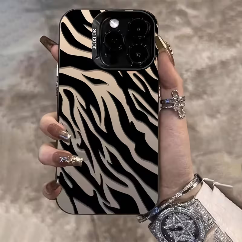 Zebra Pattern Black Advanced I - Phone Cases Mous ulasan dan harga