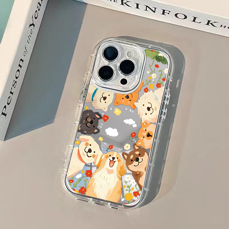 Cartoon Funny Puppy Phone Case - Phone Cases Quirky ulasan dan harga