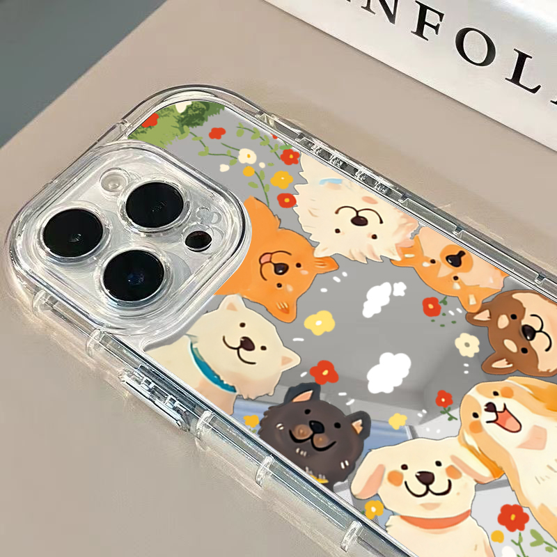 Cartoon Funny Puppy Phone Case - Phone Cases Quirky ulasan dan harga