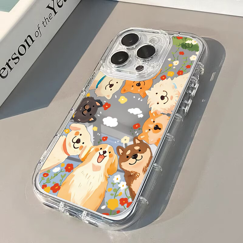 Cartoon Funny Puppy Phone Case - Phone Cases Quirky ulasan dan harga