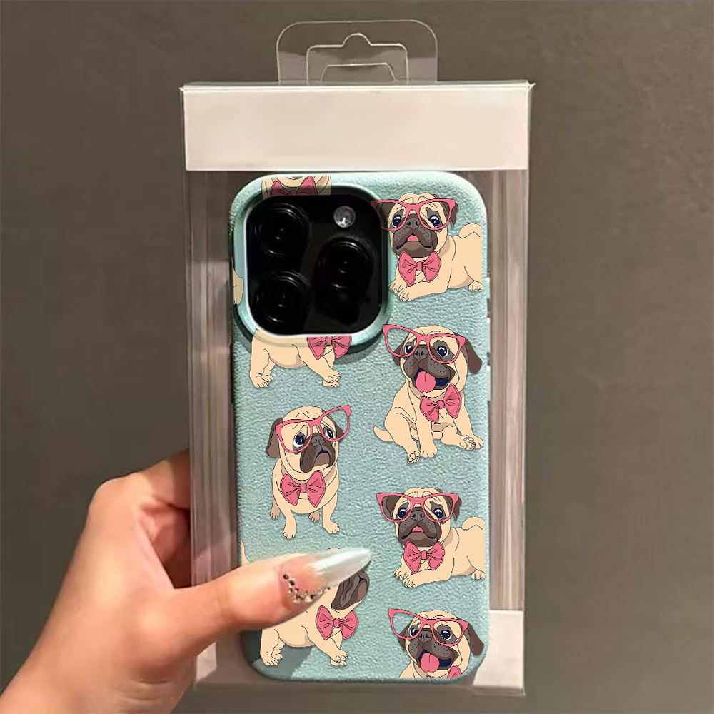 Pug Pattern Cute Funny Anti-Sc - Phone Cases Quirky ulasan dan harga