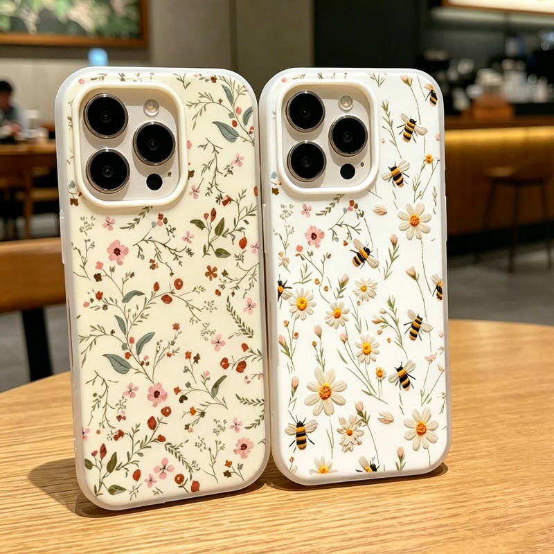 Bee Daisy Flower Cherry 2 in 1 - Phone Cases Motorola Edge 2025 ulasan dan harga