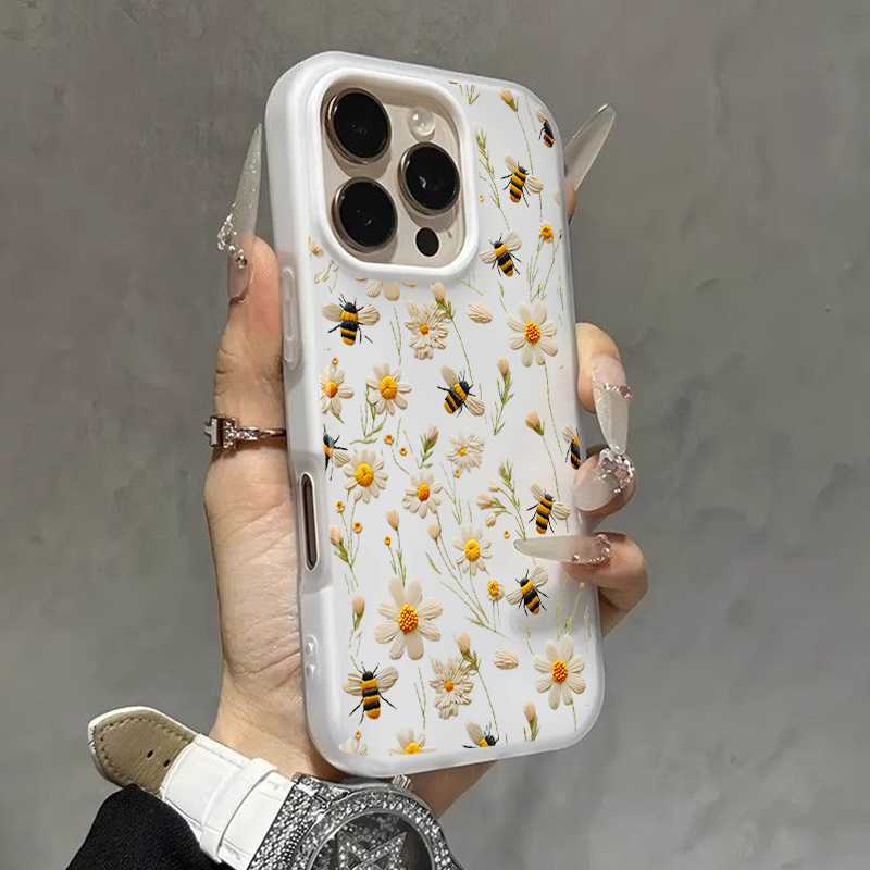 Bee Daisy Flower Cherry 2 in 1 - Phone Cases Motorola Edge 2025 ulasan dan harga