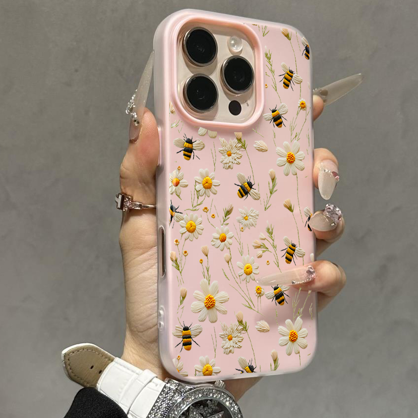 Bee Daisy Flower Cherry 2 in 1 - Phone Cases Motorola Edge 2025 ulasan dan harga