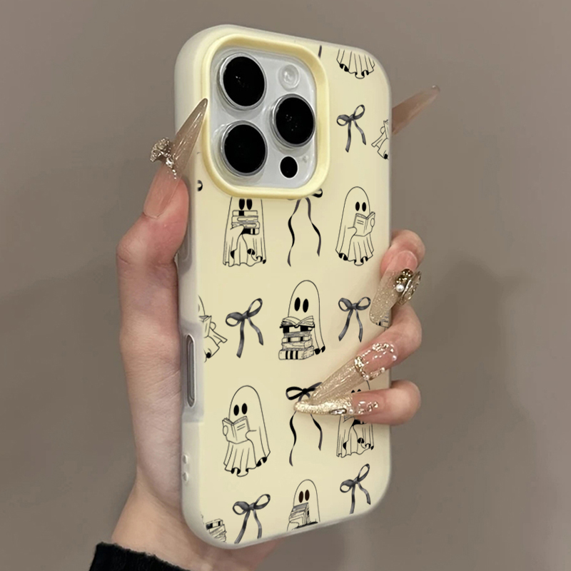 Cute Halloween Book Ghost Bow  - Phone Cases Store ulasan dan harga