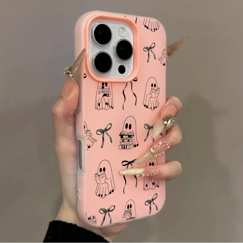 Cute Halloween Book Ghost Bow  - Phone Cases Store ulasan dan harga
