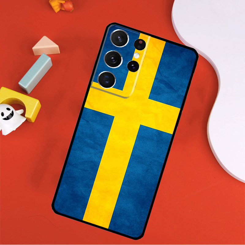 Sweden Flag Phone Case For Sam - Phone Cases Sweden ulasan dan harga