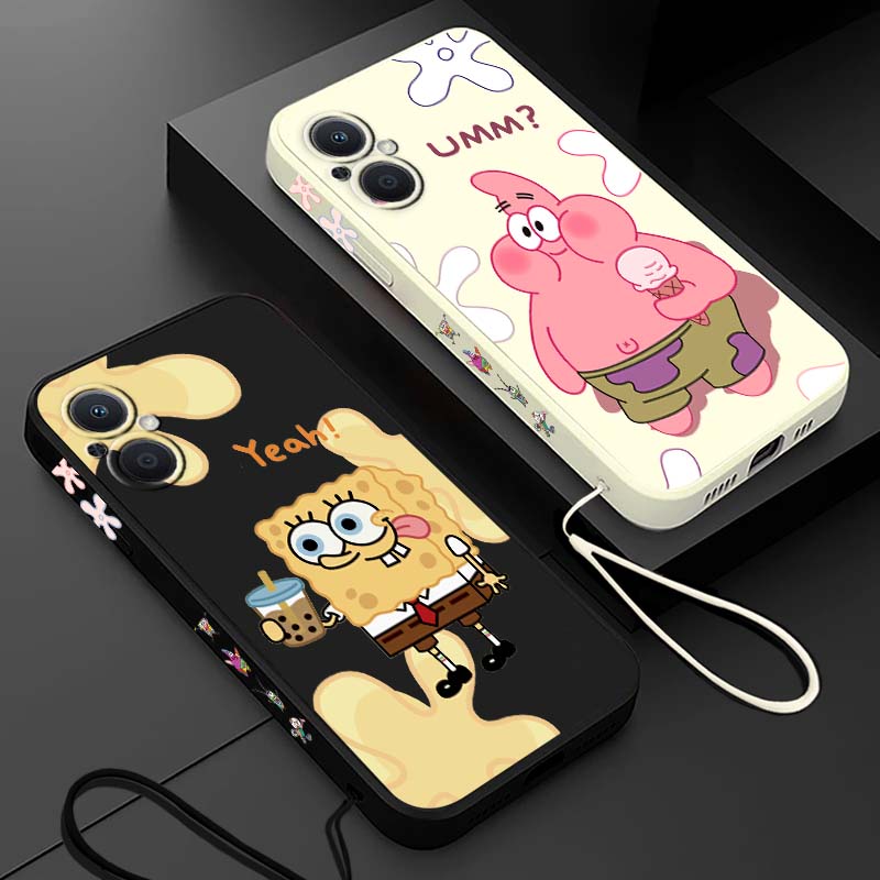 Fun S-SpongeBob S-SquarePants  - Silicone Liquid Case ulasan dan harga