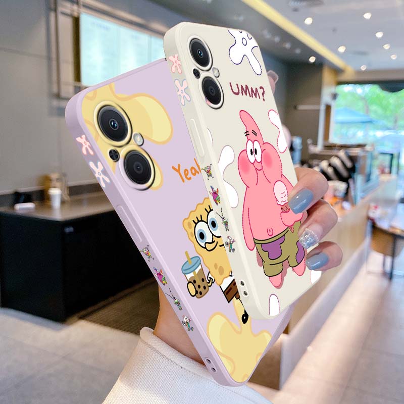 Fun S-SpongeBob S-SquarePants  - Silicone Liquid Case ulasan dan harga