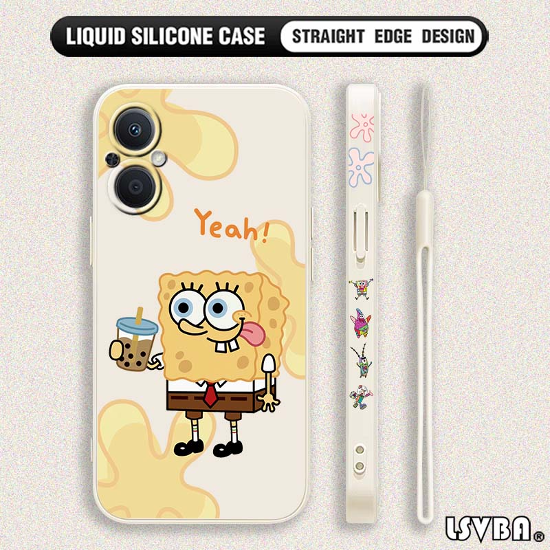 Fun S-SpongeBob S-SquarePants  - Silicone Liquid Case ulasan dan harga