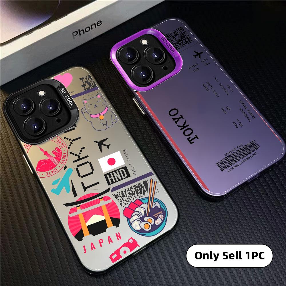 Plane Travel Ticket Japan Phon - Phone Cases Japan ulasan dan harga