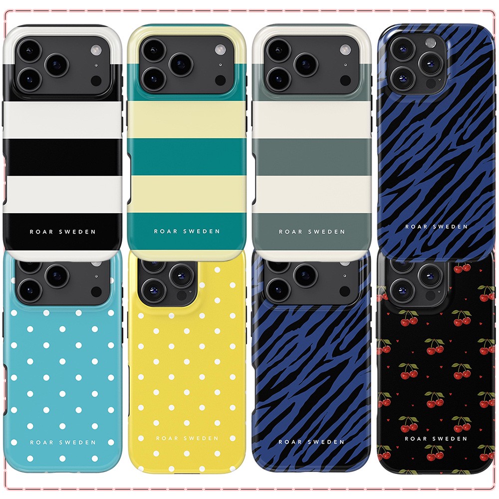 Roar Sweden Blue Polka Phone C - Phone Cases Sweden ulasan dan harga