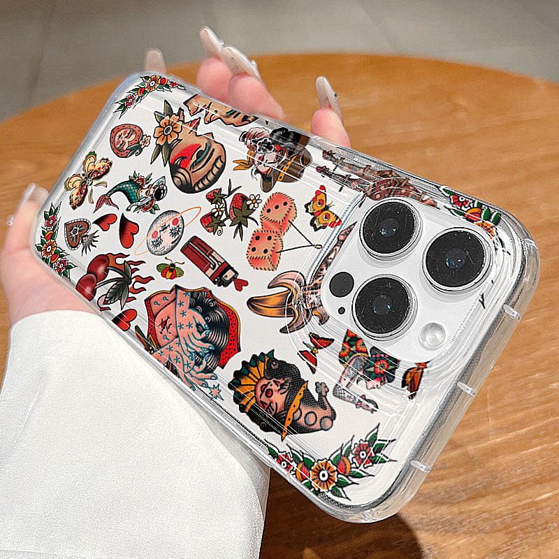 Transparent Vintage Collage De - Phone Cases Vintage ulasan dan harga