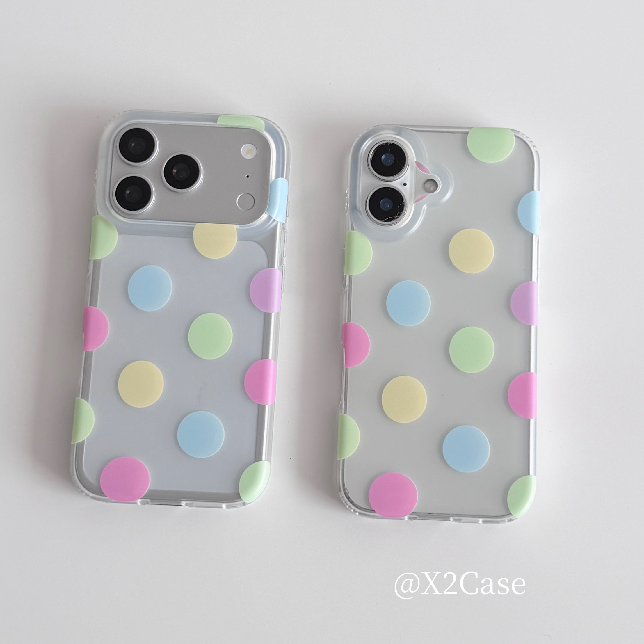 Korea Ins Colorful Polka Dots  - Phone Cases Bulk ulasan dan harga