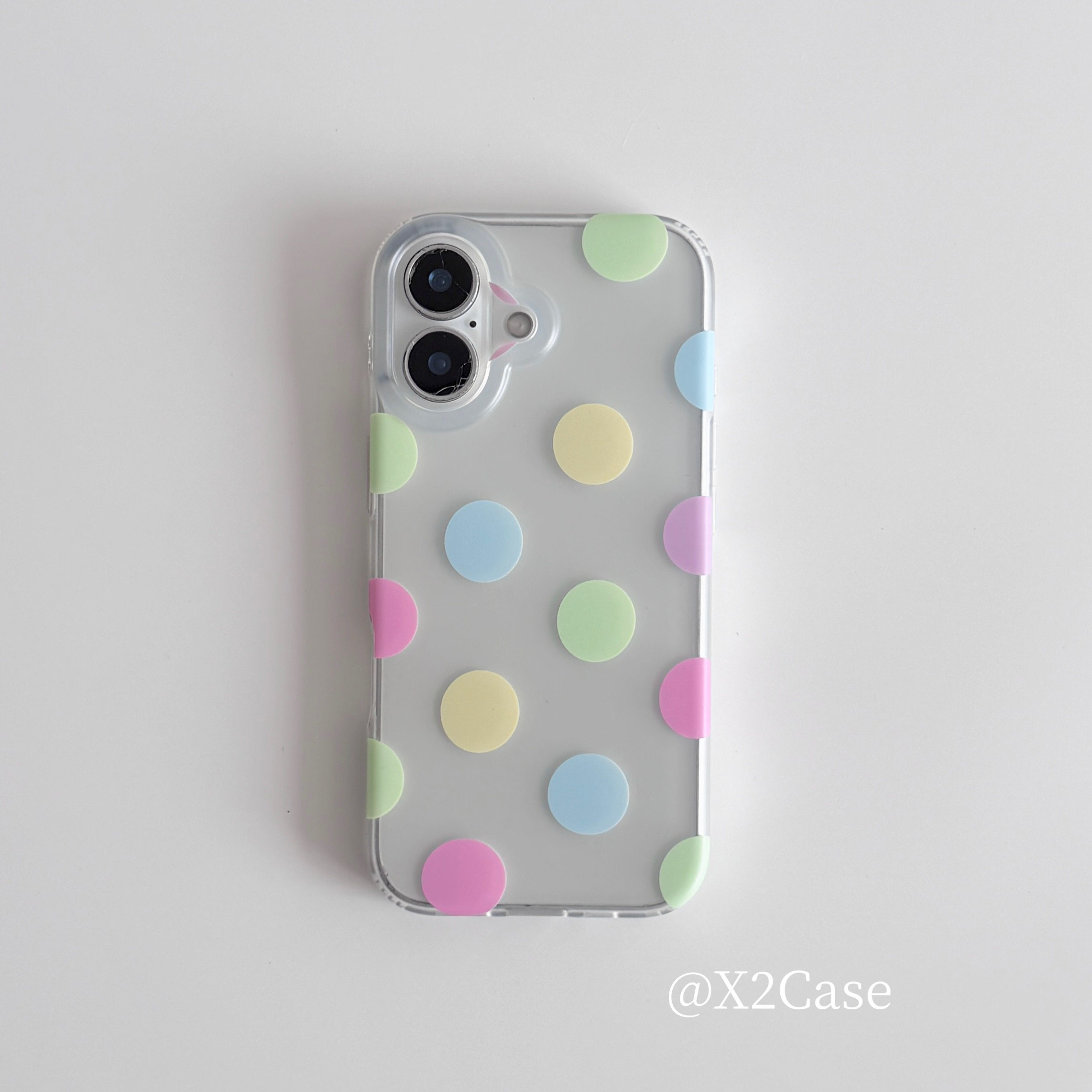 Korea Ins Colorful Polka Dots  - Phone Cases Bulk ulasan dan harga