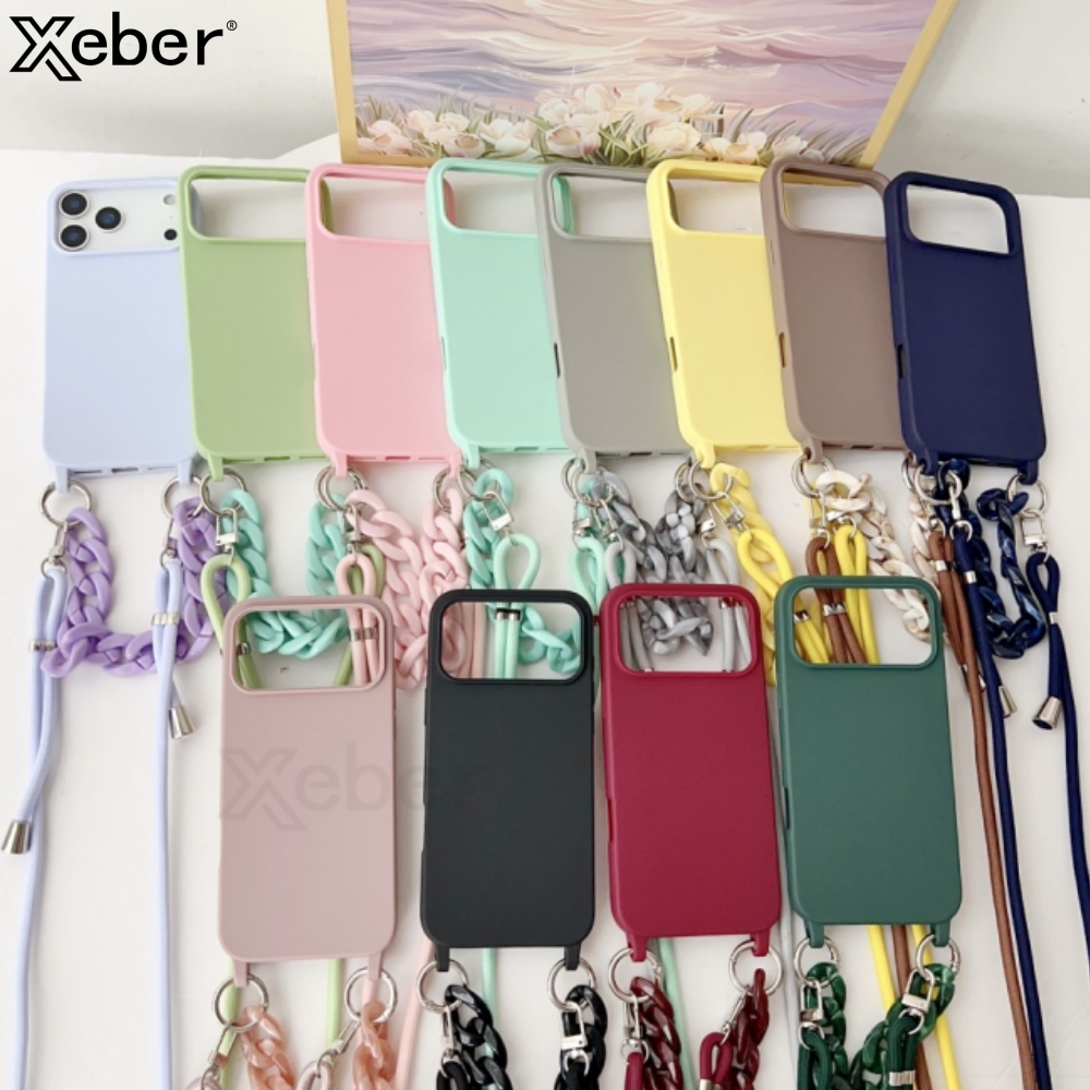 Crossbody Lanyard Acrylic Brac - Silicone Liquid Case ulasan dan harga