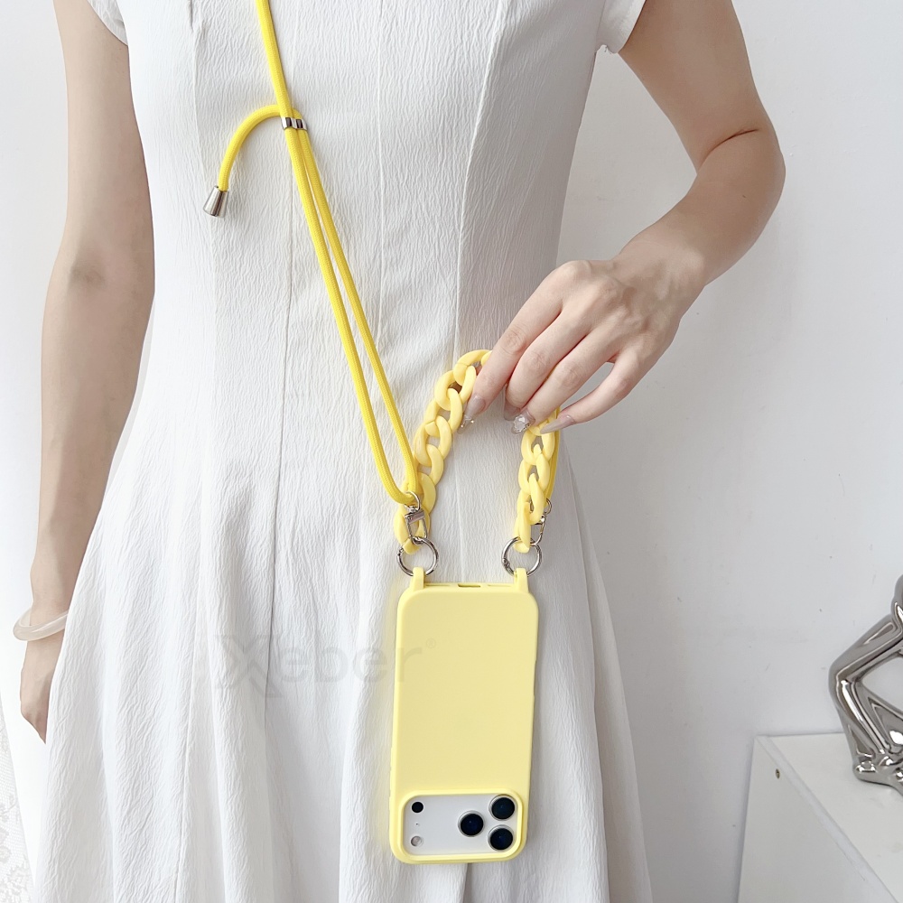 Crossbody Lanyard Acrylic Brac - Silicone Liquid Case ulasan dan harga