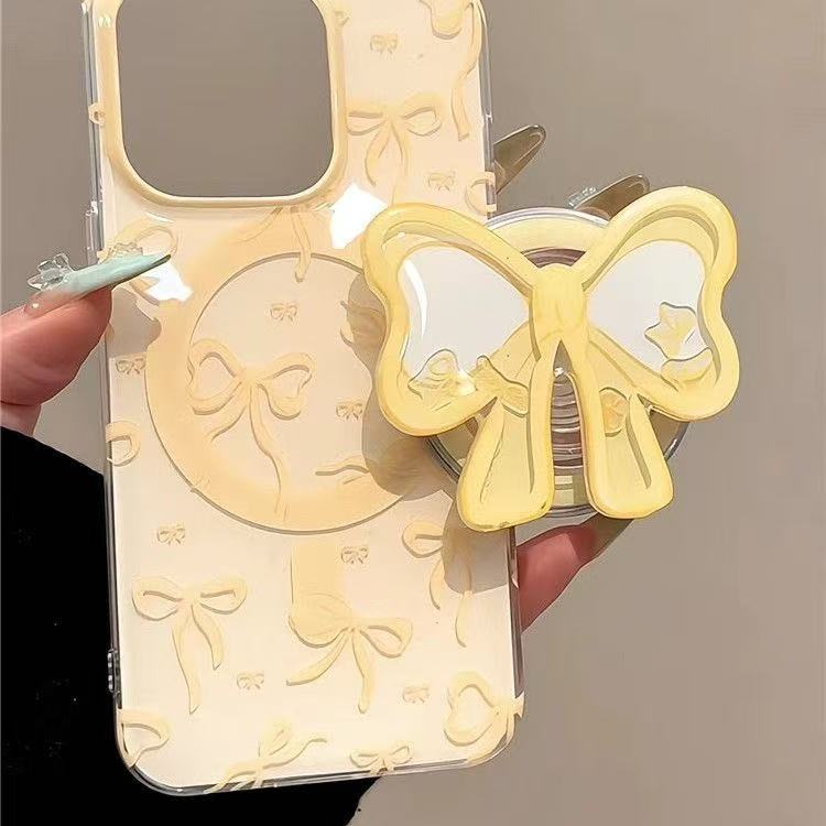 Yellow Bow Tie Shake Cartoon F - Phone Cases Quirky ulasan dan harga